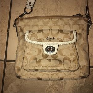 Authentic Tan Coach Purse